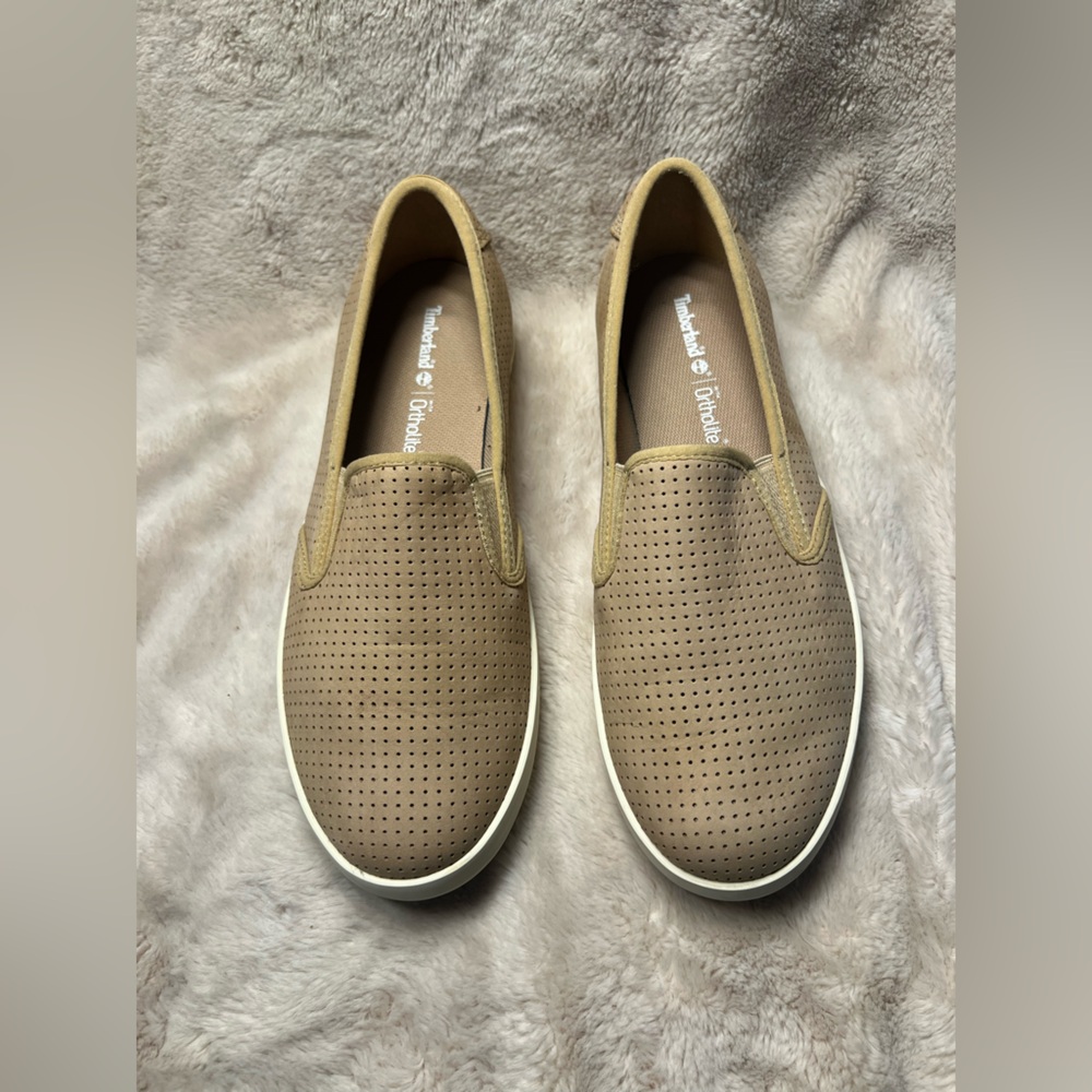 Timberland Women's Slip On Comfort Ortholite Perforated Sneaker Size 9.5